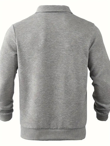 Aurélien™ | Men's Sweater with Geometric Pattern