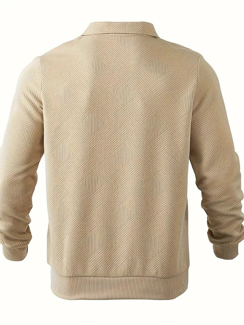 Aurélien™ | Men's Sweater with Geometric Pattern