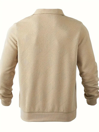 Aurélien™ | Men's Sweater with Geometric Pattern