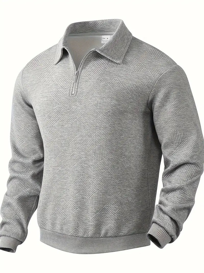 Aurélien™ | Men's Sweater with Geometric Pattern