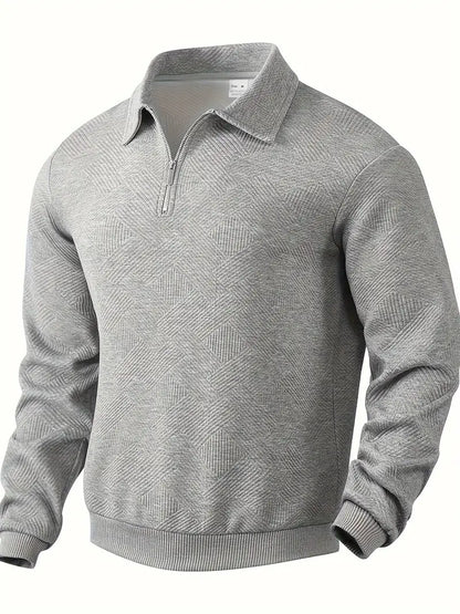 Aurélien™ | Men's Sweater with Geometric Pattern