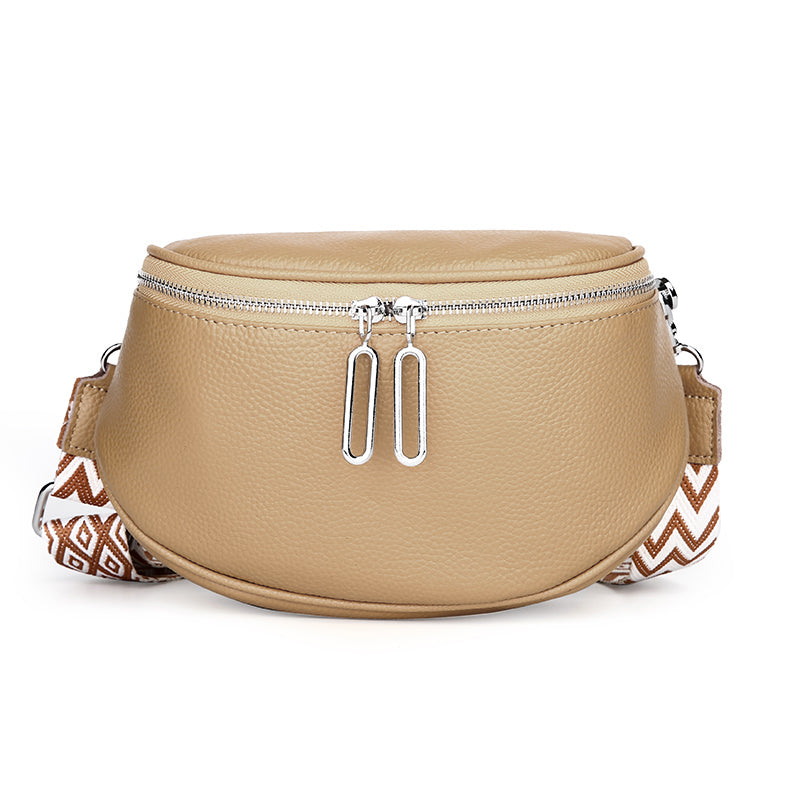 Aurélien | Rosy Leather Crossbody Bag