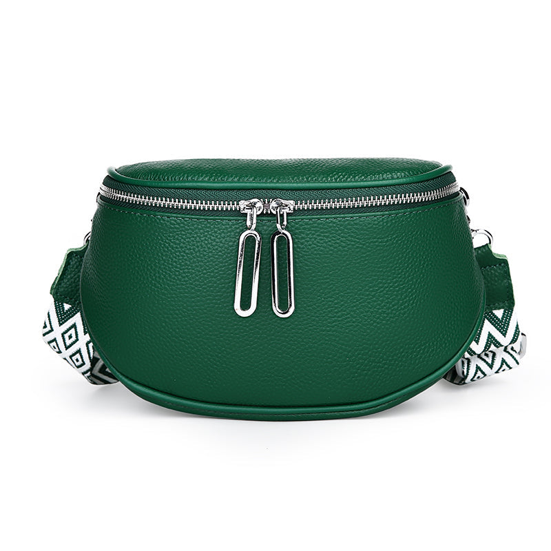 Aurélien | Rosy Leather Crossbody Bag
